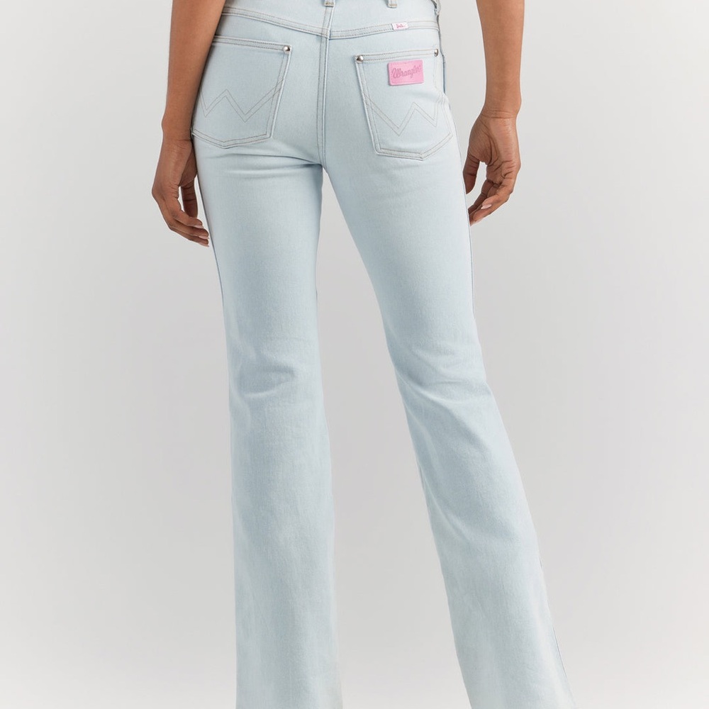 Girls wrangler x Barbie collab jeans size 14 Slim